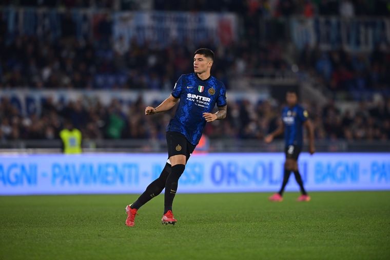 Correa ingresó en el complemento Foto: Inter de Milán