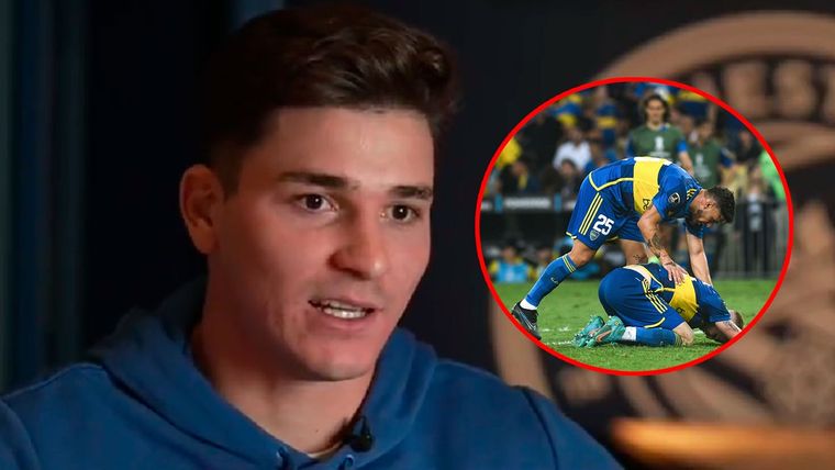 Julián Álvarez contó cómo vivió la final perdida por Boca en el Maracaná Foto: ESPN