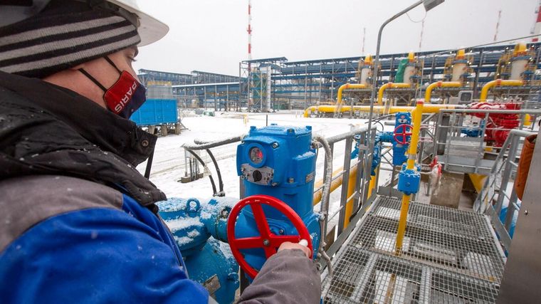 El petróleo y el gas de Rusia, instumentos de gran poder. Foto: Bloomberg.