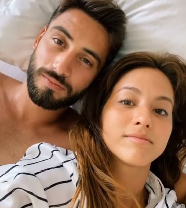 Flor Vigna y Nico Occhiato Foto: Instagram