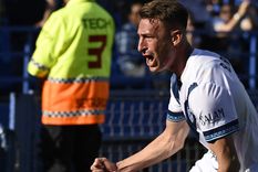 Braian Romero le dio el triunfo a Vélez sobre el final del encuentro. Foto: Fotobaires Braian Romero le dio el triunfo a Vélez sobre el final del encuentro. Foto: Fotobaires