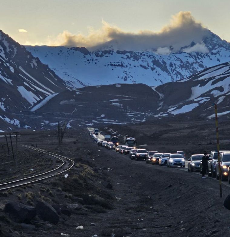 Peleas y enojos a flor de piel: así estuvo el paso aduanero este viernes Foto: Gentileza lectores
