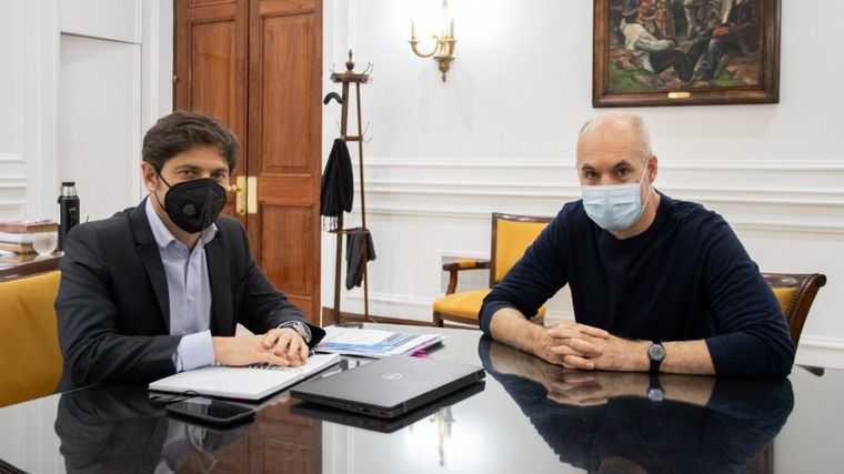 Los ministros de Salud de Kicillof y Larreta se reunirán con Cafiero para analizar los pasos a seguir en el AMBA Foto: NA
