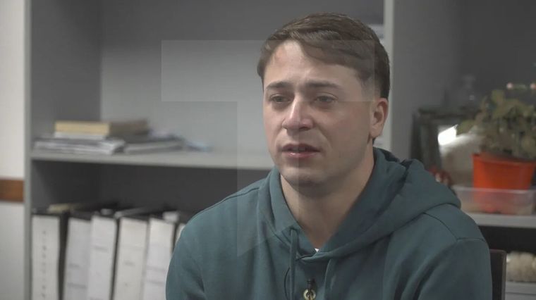 El condenado dio detalles sobre el crimen de Báez Sosa y contó sobre una relación que mantiene con una joven que está fuera de la cárcel Foto: Telenoche