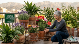 Las plantas que viven todo el año. Fuente: IA Gemini.