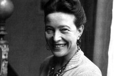 Simone de Beauvoir, una filósofa feminista y revolucionaria. Foto: esacademic.com