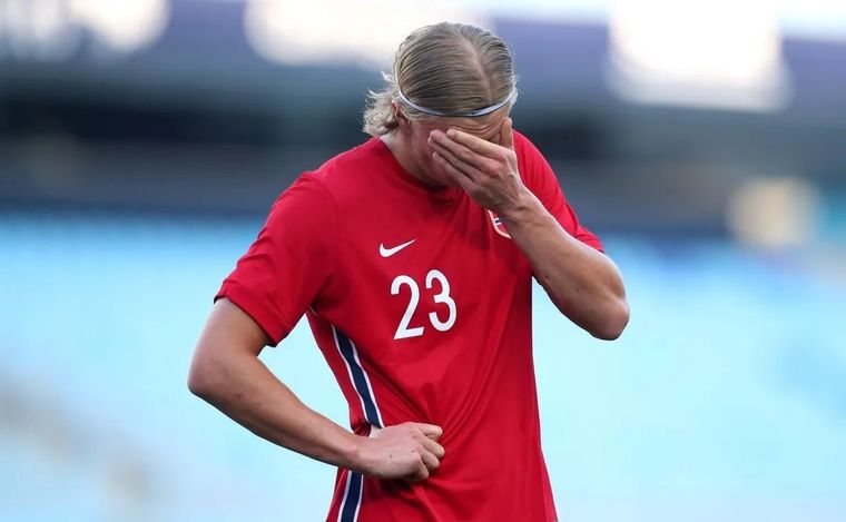 Erling Haaland no jugará el Mundial de Qatar. Foto: Imagen ilustrativa