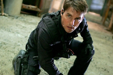 TOM CRUISE ARRIESGA SU VIDA EN CADA PELÍCULA. ES POR ESO QUE CASI PIERDE LA CABEZA EN UNA DE ELLAS.