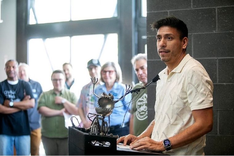 Alejandro Puy, concejal del Partido Demócrata en Salt Lake City Foto: Facebook Alejandro Ale Puy - SLC Council District 2