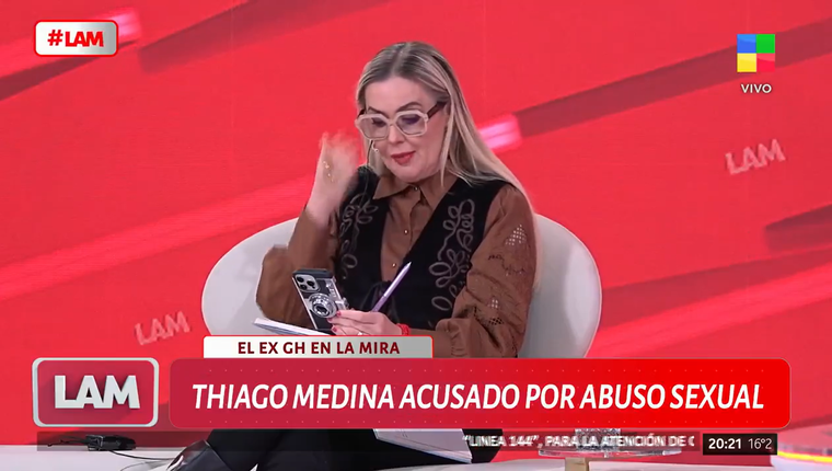 Thiago Medina fue denunciado por abuso sexual. Thiago Medina fue denunciado por abuso sexual.