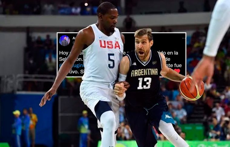 Andrés Nocioni El Chapu recordó su retiro con un divertido tuit.