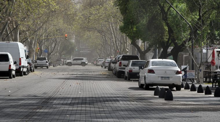 Defensa Civil alertó por viento Zonda a varias zonas de Mendoza Foto: ALF PONCE MERCADO / MDZ