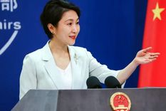 Mao Ning, portavoz del Ministerio de Exteriores de China, advierte sobre Estados Unidos y sus actividades en Irán. Foto: Efe.