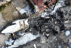 El avión pertenecía a la familia Brito. Foto: X El avión pertenecía a la familia Brito. Foto: X