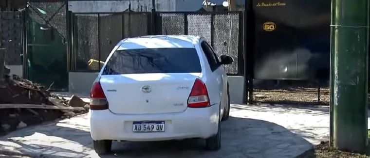 La casa donde ocurrió el ataque de viudas negras.