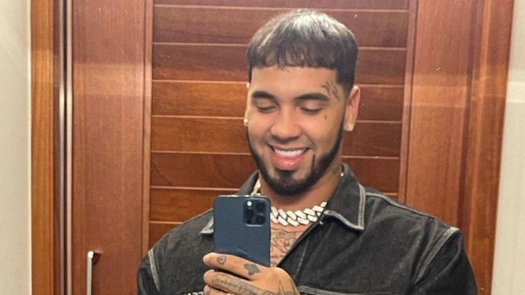 Anuel AA, tatuaje, Karol G Fuente: Instagram Anuel AA