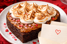 Brownie de San Valentín receta dulce para enamorar