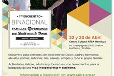 encuentro binacional de familias de personas con sindrome de down