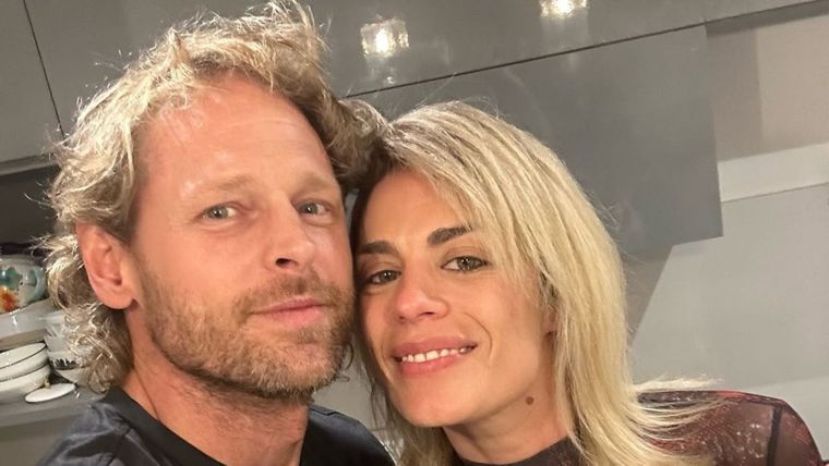 Una de las recientes fotos que compartieron Mario Guerci y Laura Ballesteros.