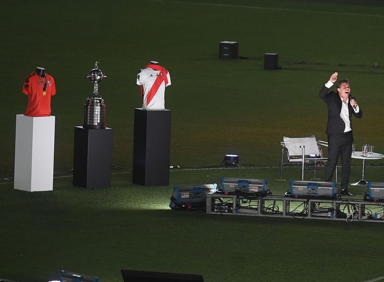 El director técnico tendrá su estatua en las instalaciones del club. Foto: Télam