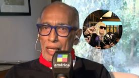 El comunicador defendió a su amiga. Foto: captura de video/ América TV/ RS Fotos. El comunicador defendió a su amiga. Foto: captura de video/ América TV/ RS Fotos.