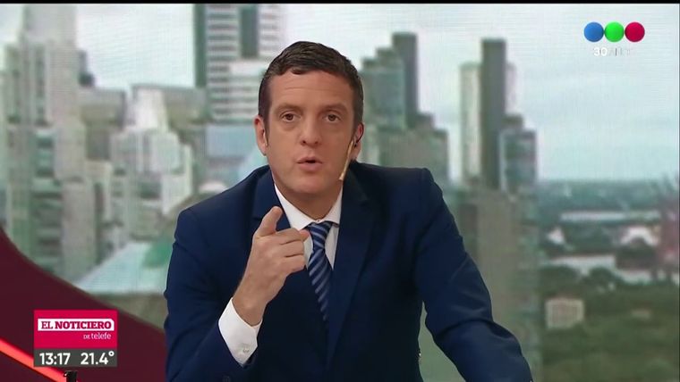 Mauro Szeta renunció a Telefe tras nueve años de labor. Foto: Captura de video Telefe