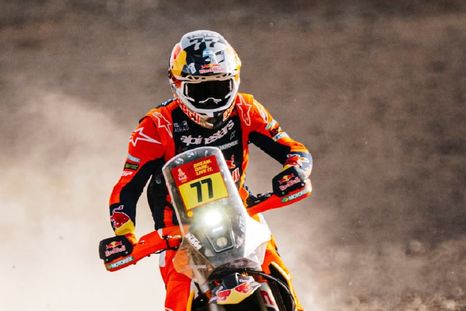 Luciano Benavides fue protagonista en motos. Luciano Benavides fue protagonista en motos.