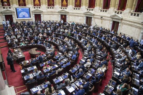 La Cámara de Diputados en la sesión por la Ley de Glaciares. La Cámara de Diputados en la sesión por la Ley de Glaciares.
