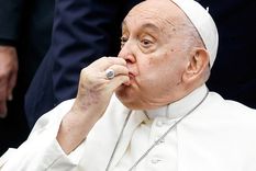 El papa Francisco continuó con su agenda en el Vaticano. Foto: Noticias Argentinas