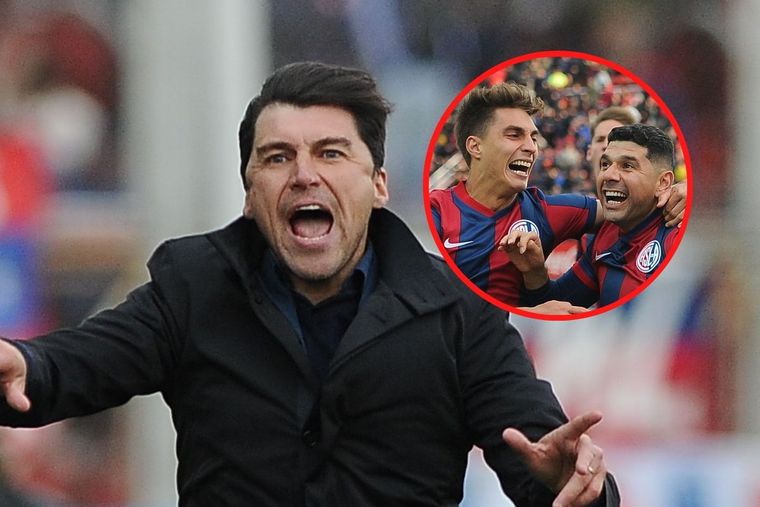 Medina apuntó contra San Lorenzo tras la derrota de Vélez. Foto: Télam