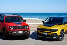 Jeep Avenger y Jeep Renegade Foto: Stellantis