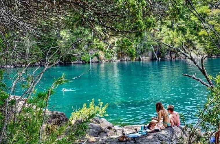 La playa sorprende por sus aguas cristalinas Foto: Foto: Instagram @nico:lavados