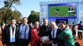 Con presencia de los representantes de cada país, se inauguró el Fan Fest en Palermo Con presencia de los representantes de cada país, se inauguró el Fan Fest en Palermo