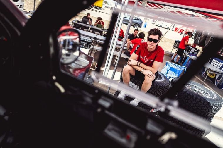 Juan Cruz Yacopini listo para la acción. Foto: Instagram