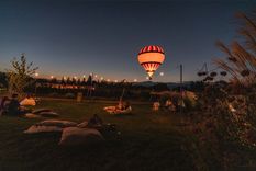 Paseo en globo aerostático, uno de los planes para el fin de semana largo.&nbsp;