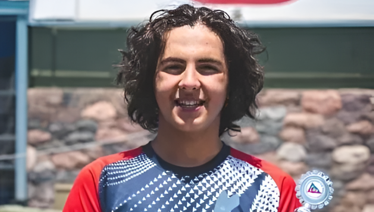 Lautaro Arjona, el joven de 17 años Foto: Prensa Regatas