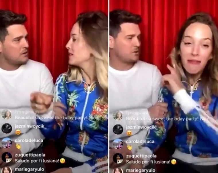 Michael Bublé tuvo un nuevo gesto cuestionable para con Luisana Lopilato