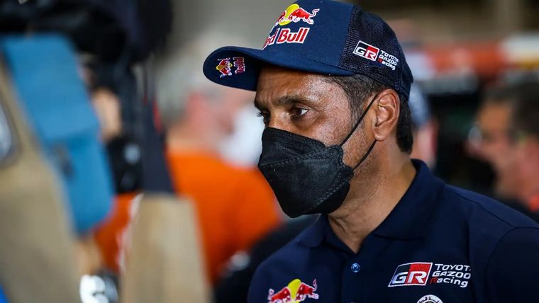 Nasser habló luego del tramo que finalizó en Wadi Ad Dawasair. Foto: @TGRSouthAfrica