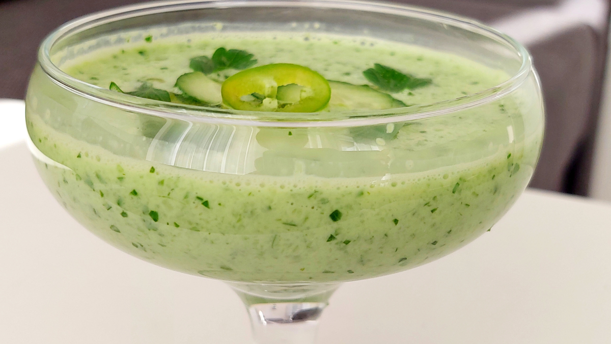 Receta de sopa fría de pepinos: ingredientes simples para un plato ideal