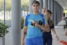 El atacante dijo presente en Boca Predio. Foto: Boca Juniors El atacante dijo presente en Boca Predio. Foto: Boca Juniors