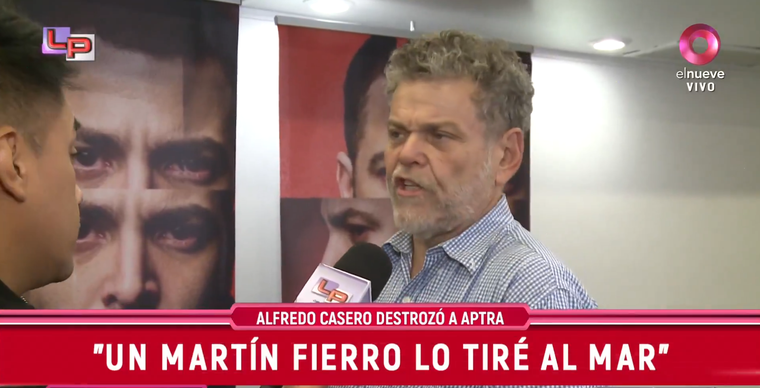 El actor no tuvo filtros.