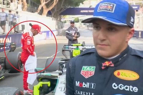 Lewis Hamilton fue protagonista de una llamativa escena después de la victoria de Antonelli en Mónaco. Lewis Hamilton fue protagonista de una llamativa escena después de la victoria de Antonelli en Mónaco.