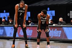 Kevin Durant y Kyrie Irving.