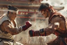 Una pelea entre estas estrellas de los videojuegos sería algo verdaderamente épico Foto: Imagen generada por Midjourney Una pelea entre estas estrellas de los videojuegos sería algo verdaderamente épico Foto: Imagen generada por Midjourney