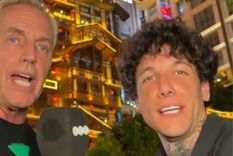 Alex Caniggia le confesó todo a Marley. / Captura Telefe
