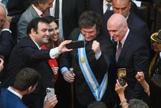 Javier Milei junto a José Luis Espert Foto: Telam