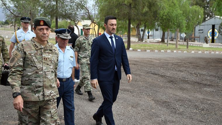 El ministro de Defensa, Luis Petri Foto: ALF PONCE MERCADO / MDZ