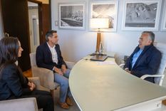 Alfredo Cornejo junto a Mercedes Rus y&nbsp;Rafael García Borda
