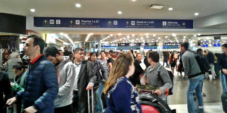 En el último tiempo se instaló la idea que la única salida de Argentina es Ezeiza. Foto: Gentileza: Directorio de micros.