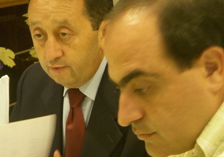 Celso Jaque y Mario Adaro. Foto: Ulises Naranjo / MDZ.